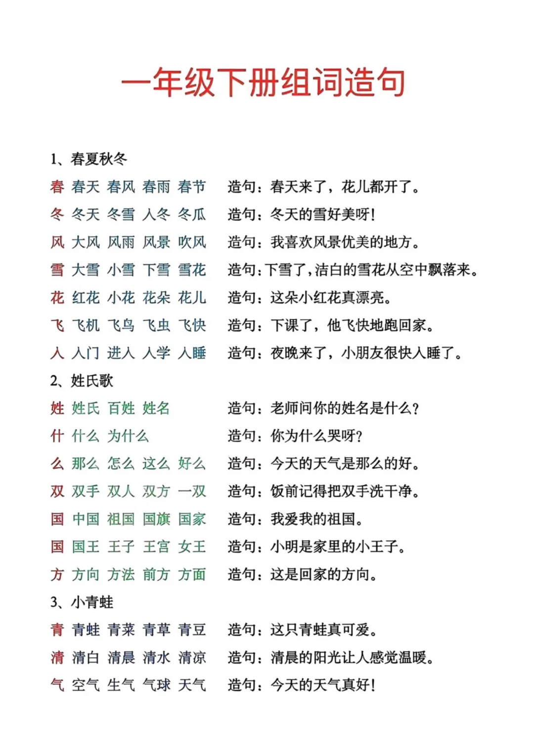 雨天造句大全一年级