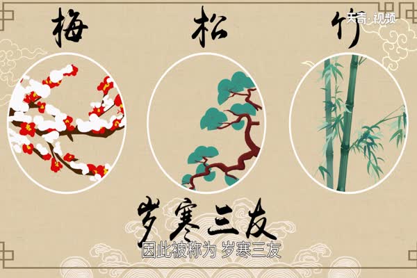 岁寒三友指的是什么意思